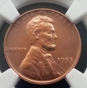 1953 DDO FS-101 Copper Red Lincoln Penny Collector's Item
